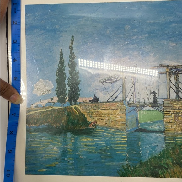 Van Gogh's "Vincent Langlois Bridge Arles Women" - Artistic Masterpiece recre - Picture 9 of 13